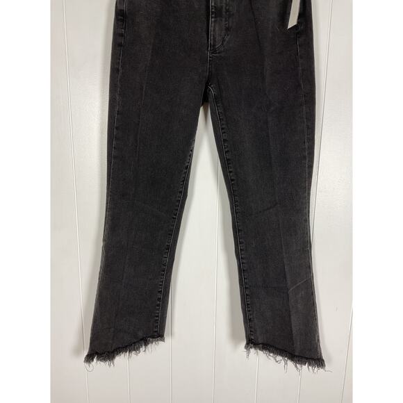 Joe's Women's The Callie High Rise Cropped Boot Black Jeans Size 26 NWT - Picture 5 of 9